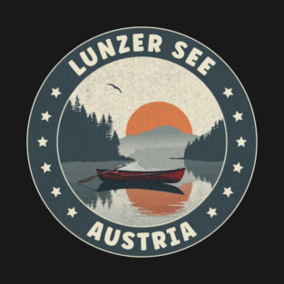 Lunzer See Austria Sunset T-Shirt