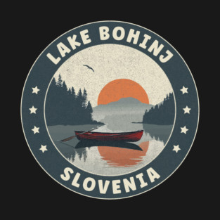 Lake Bohinj Slovenia Sunset T-Shirt
