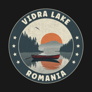 Vidra Lake Romania Sunset T-Shirt