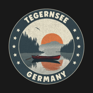 Tegernsee Germany Sunset T-Shirt