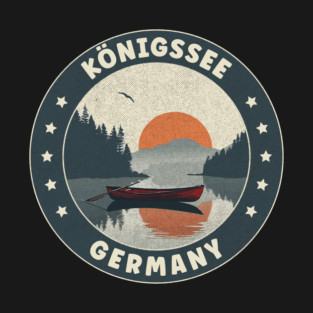 Königssee Germany Sunset T-Shirt