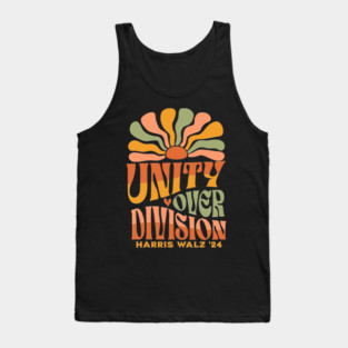 Harris Waltz 2024 Unity Over Division Tank Top