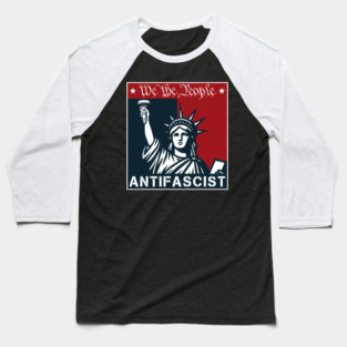 Anti-Fascist Baseball T-Shirt