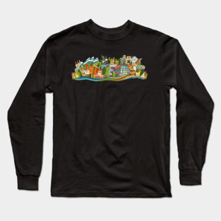 The Bourbon Map Long Sleeve T-Shirt