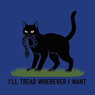 I'Ll-Tread-Wherever-I-Want Kids Long Sleeve T-Shirt