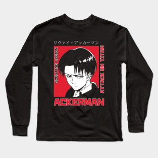 Attack On Titan - Levi Long Sleeve T-Shirt