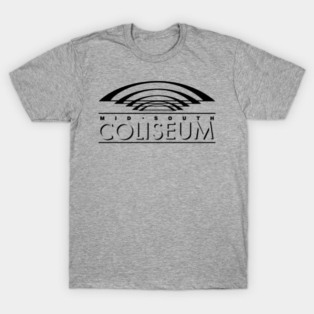 Mid South Coliseum T-Shirt by deadright