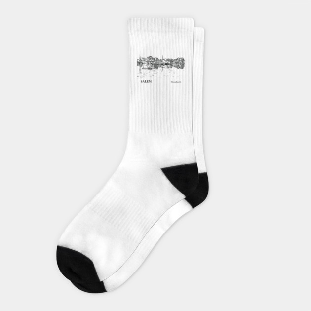 Salem Massachusetts Socks by Lakeric