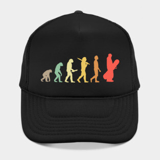 Retro Snowboarding Evolution Gift For Snowboarders Hat