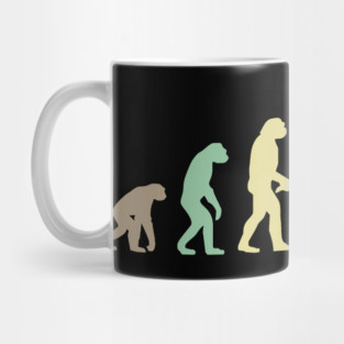Retro Snowboarding Evolution Gift For Snowboarders Mug
