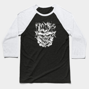 Krampus Baseball T-Shirt