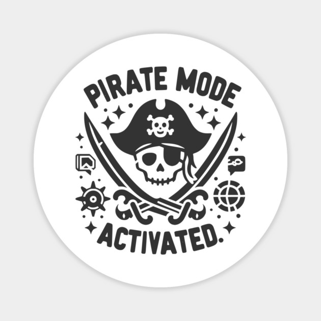 Pirate Mode Activated Magnet by Frank Ring