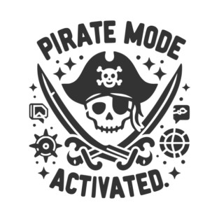 Pirate Mode Activated T-Shirt
