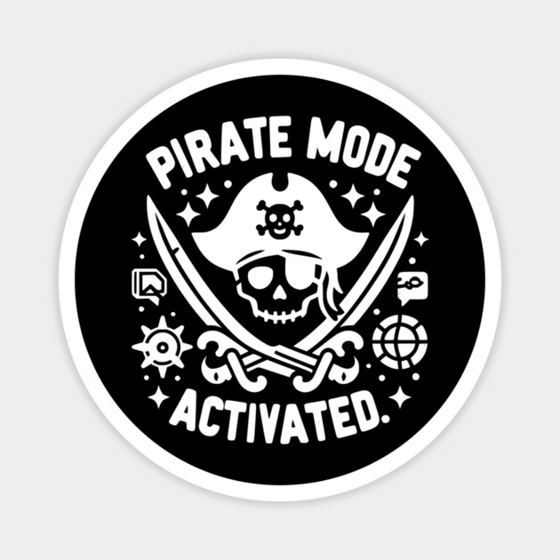 Pirate Mode Activated Magnet by Frank Ring