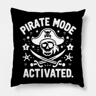 Pirate Mode Activated Pillow