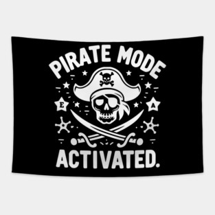 Pirate Mode Activated Tapestry