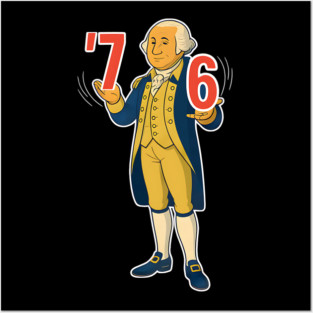 6-7-7-6-George-Washington Posters and Art