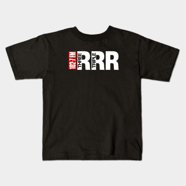 3RRR Melbourne Radio Fan Art Kids T-Shirt by Timeless Chaos