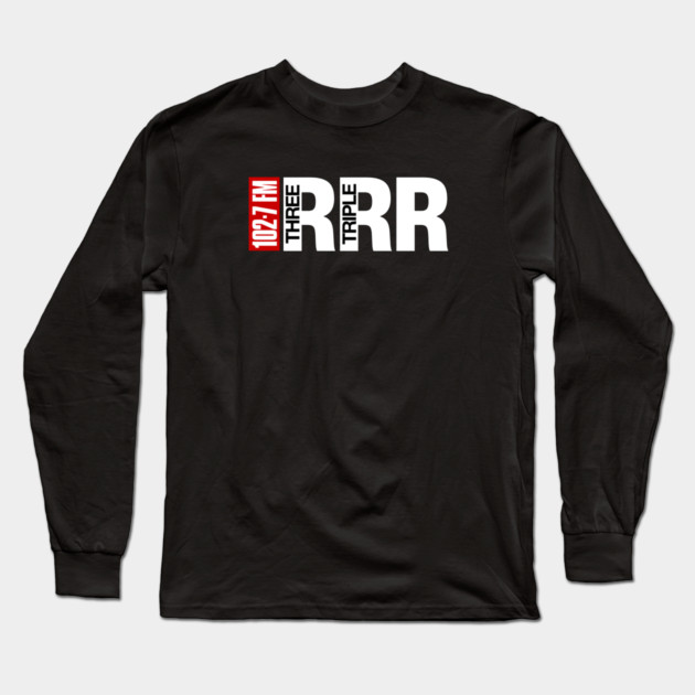 3RRR Melbourne Radio Fan Art Long Sleeve T-Shirt by Timeless Chaos