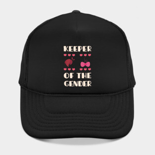 keeper of the gender reveal baby announcement party Hat