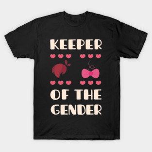 keeper of the gender reveal baby announcement party T-Shirt