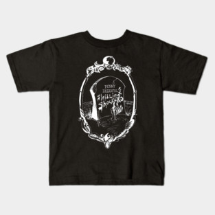 Penny Dreadful's Shilling Shockers logo - designed by Matthew MacKnight Kids T-Shirt