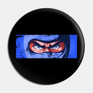 Retro Ninja Pin