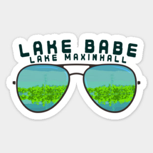 Lake Babe Lake Maxinhall Sticker
