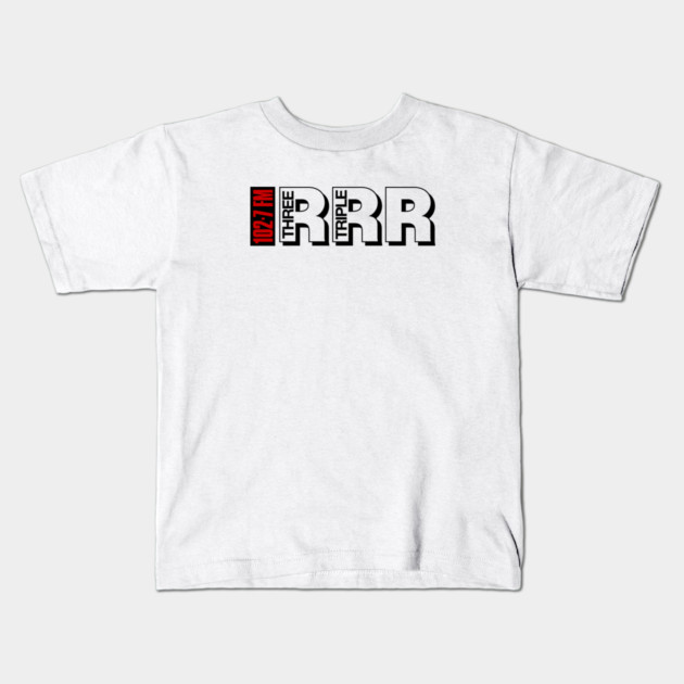 3RRR Radio Melbourne Fanart Kids T-Shirt by Timeless Chaos
