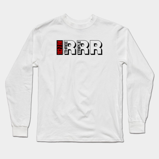 3RRR Radio Melbourne Fanart Long Sleeve T-Shirt by Timeless Chaos