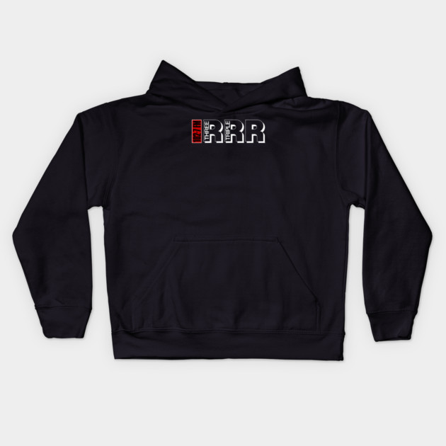 3RRR Radio Melbourne Fanart Kids Hoodie by Timeless Chaos