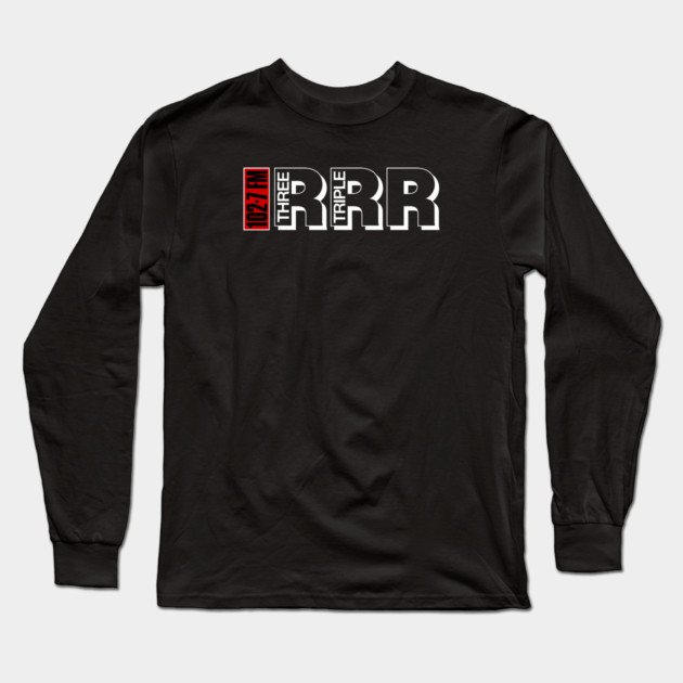 3RRR Radio Melbourne Fanart Long Sleeve T-Shirt by Timeless Chaos