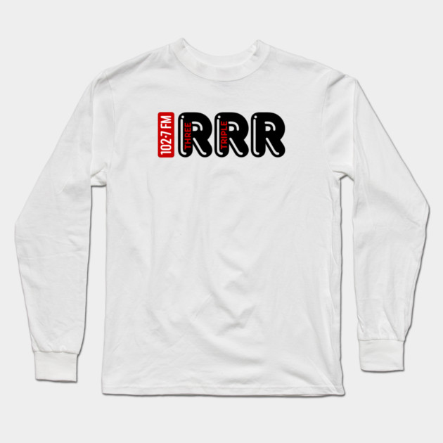 3RRR Radio Melbourne fanart Long Sleeve T-Shirt by Timeless Chaos