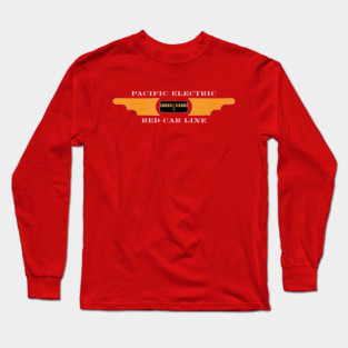 Red Car Line Long Sleeve T-Shirt