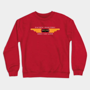 Red Car Line Crewneck Sweatshirt