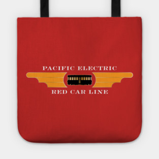 Red Car Line Tote