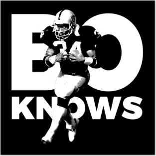 Bo-Jackson Posters and Art