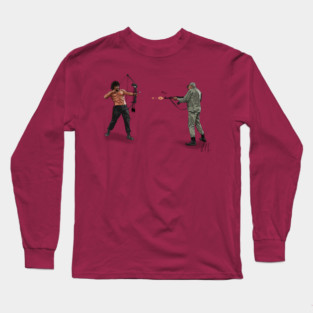 UHF: Weird Rambo Long Sleeve T-Shirt
