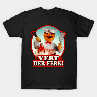 Swedish Chef Vert Der Ferk Retro T-Shirt