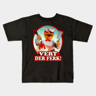 Swedish Chef Vert Der Ferk Retro Kids T-Shirt