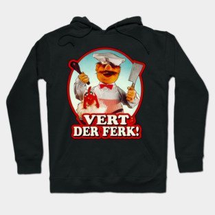Swedish Chef Vert Der Ferk Retro Hoodie