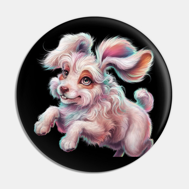 The Exaggerated Eyes and Ears can Give the Dog a more Cute Pin by animegirlnft