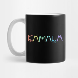 Kamala Cat Rainbow Funny Kamala Harris Mug