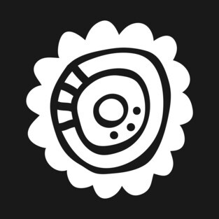 White Flower Shape T-Shirt