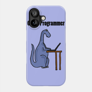 Cute Funny COBOL Programmer Dinosaur Phone Case