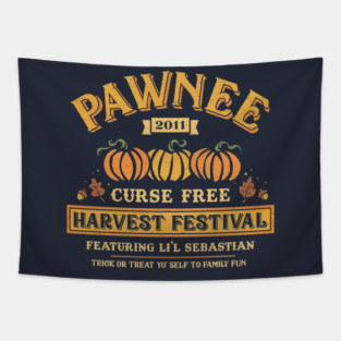 Pawnee Harvest Festival Tapestry
