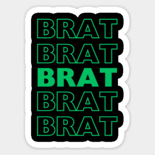 Brat Green Magnet