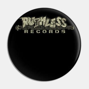 Ruthless Records 1987 Logo Pin