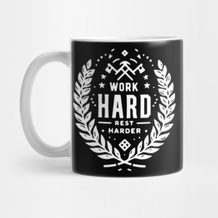 Work Hard Rest Harder Mug