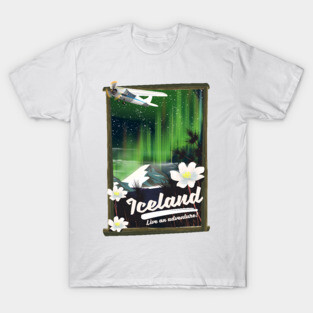 Iceland "live an Adventure!" T-Shirt